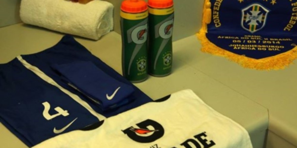 Cada jugador de Brasil tendrá una Gatorade personalizada
