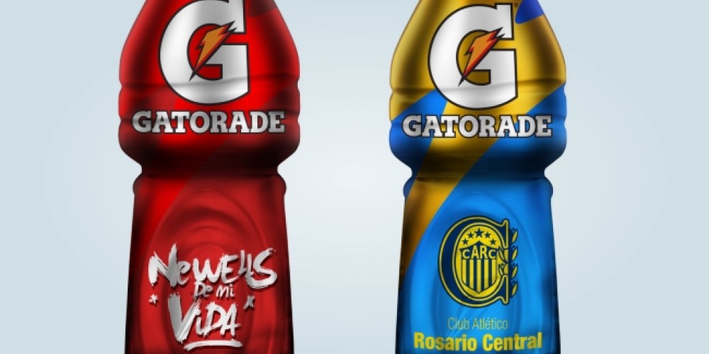 Newell's y Rosario Central tienen sus botellas de Gatorade edici&oacute;n limitada