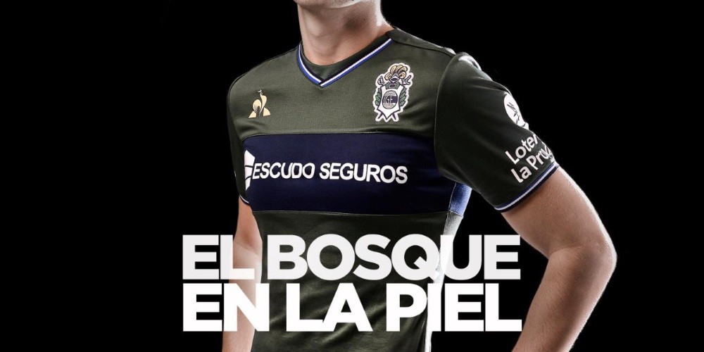 Gimnasia presentó su tercera camiseta en homenaje a su estadio