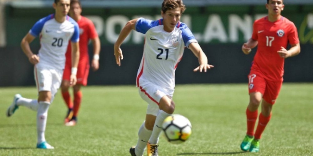 George Acosta, el seleccionado estadounidense que se luce en las inferiores de Boca