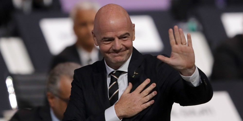 Infantino fue reelecto sin la necesidad de una votación