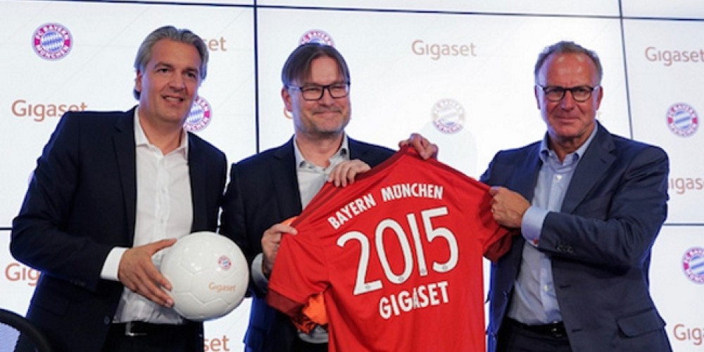 Por un sponsor, los jugadores del Bayern Munich no pueden mostrar sus iPhone o Samsung