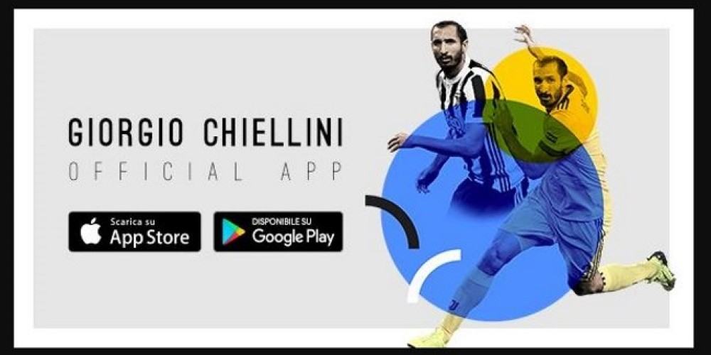 Giorgio Chiellini lanzó su APP oficial