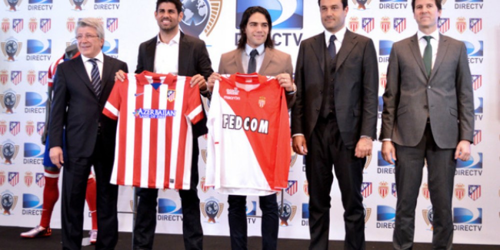 Atlético de Madrid y el AS Mónaco participarán de la Copa EuroAmericana 2014