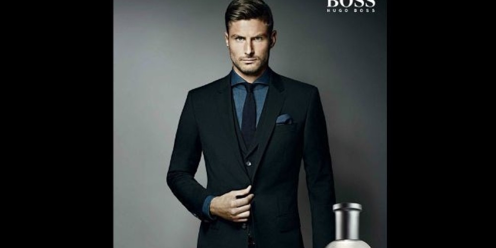Giroud será la nueva cara de Hugo Boss