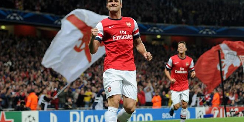 Giroud ser&aacute; la nueva cara de Carlsberg en la Premier League