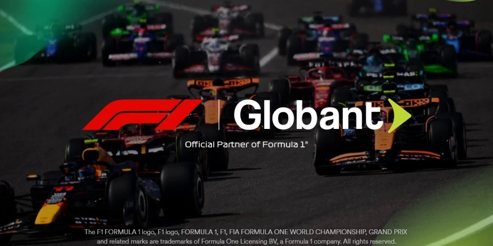 Globant y F1 anuncian un partnership de varios a&ntilde;os para potenciar las experiencias digitales