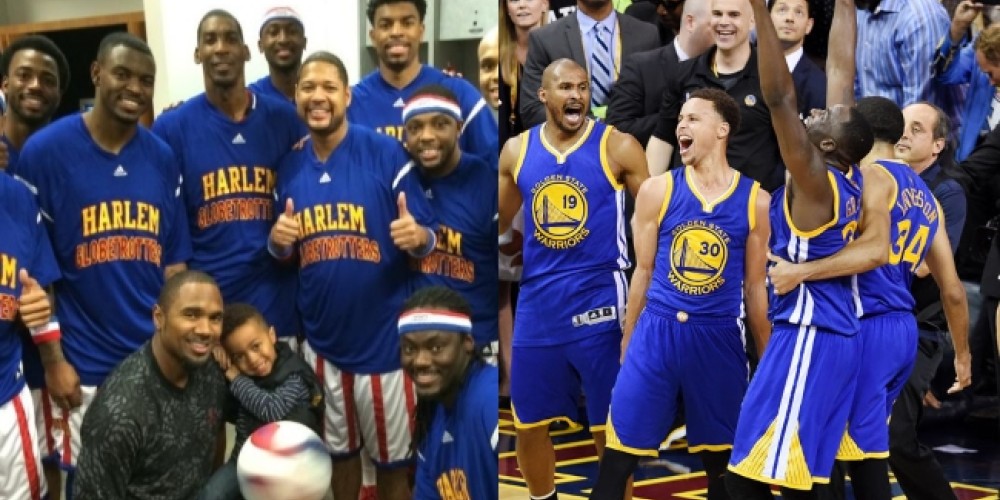 El divertido mensaje de los Harlem Globetrotters a los Golden State Warriors
