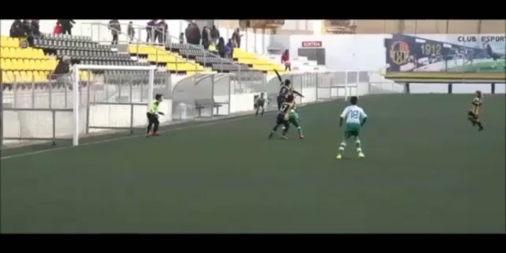 La historia del ni&ntilde;o de 8 a&ntilde;os que anot&oacute; un gol de escorpi&oacute;n en Espa&ntilde;a