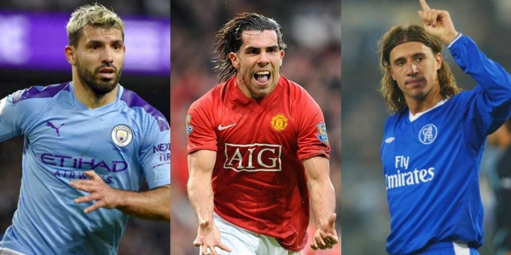 Los 10 argentinos que más goles convirtieron en la historia de la Premier League hasta ahora