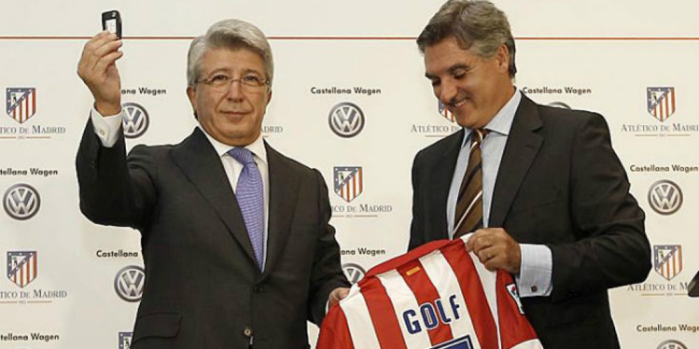 El Atl&eacute;tico de Madrid y Volkswagen renovaron su acuerdo