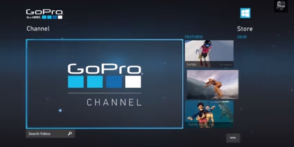 GoPro lanzó su canal de entretenimiento para Xbox One