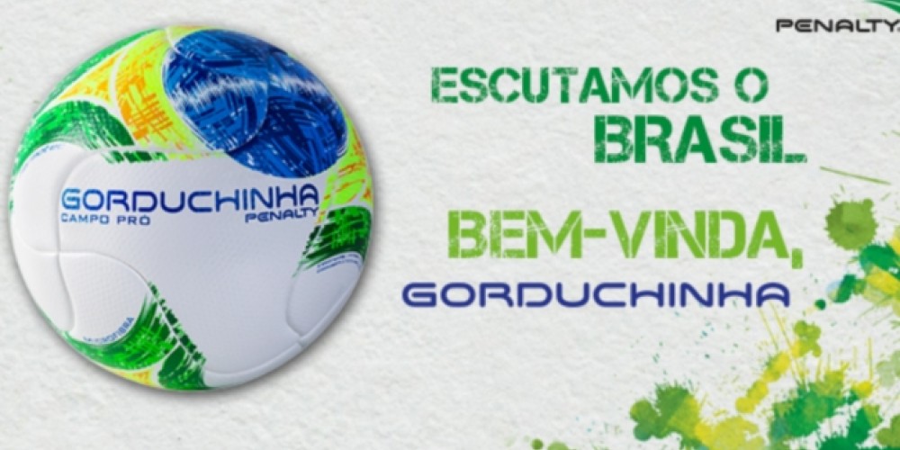 &ldquo;Gorduchinha&rdquo;, la nueva pelota de Penalty en homenaje a un ex relator brasilero