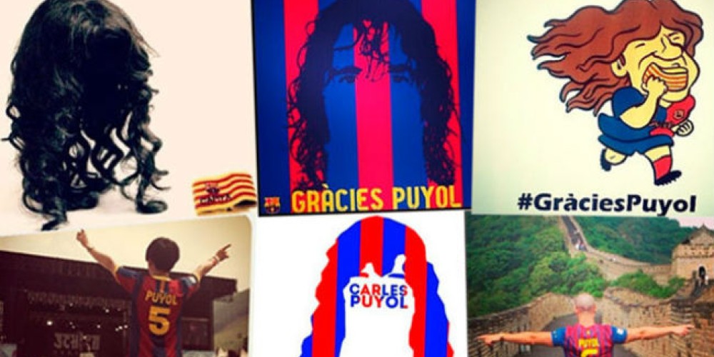 #GràciesPuyol: El homenaje de los hinchas del Barcelona en las redes sociales