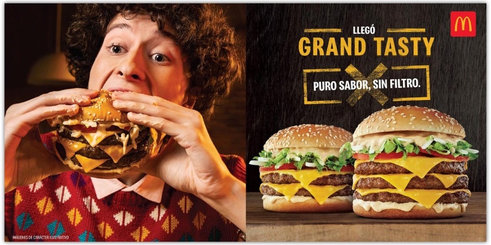 &ldquo;Puro sabor sin filtro&rdquo;: La campa&ntilde;a de McDonald&rsquo;s Y TBWA para el lanzamiento de la Grand Tasty
