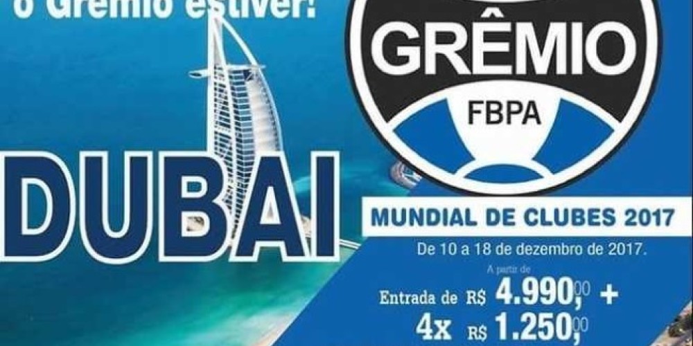 En Brasil ya se venden paquetes para ir al Mundial de Clubes antes de jugar las finales