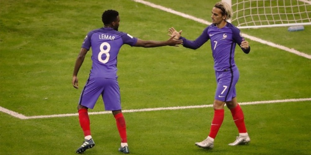 La divertida forma con la que Griezmann presentó a un nuevo compañero del Atlético de Madrid