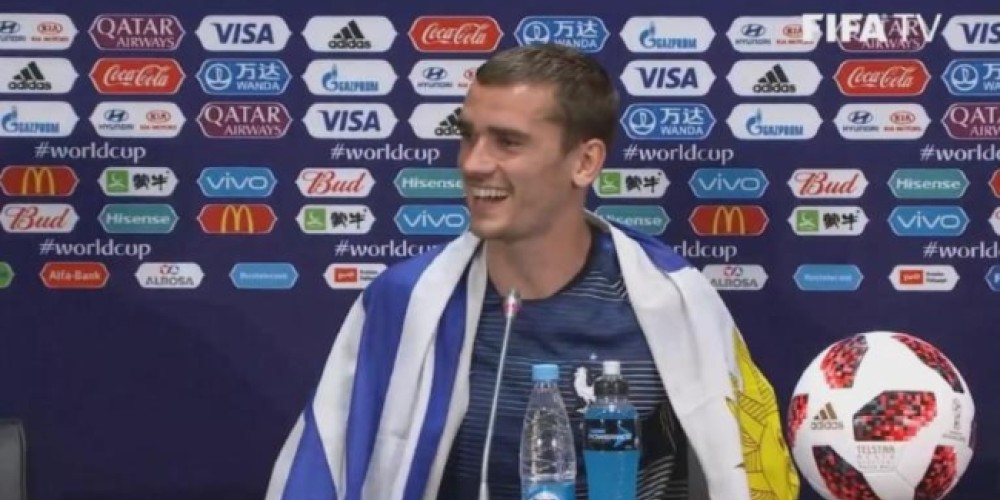 Preparan una placa de reconocimiento para Griezmann en Uruguay