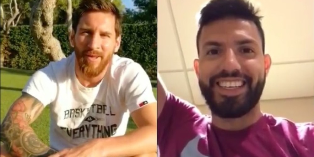 El influencer argentino que recibió un saludo de Messi y Agüero por su cumpleaños