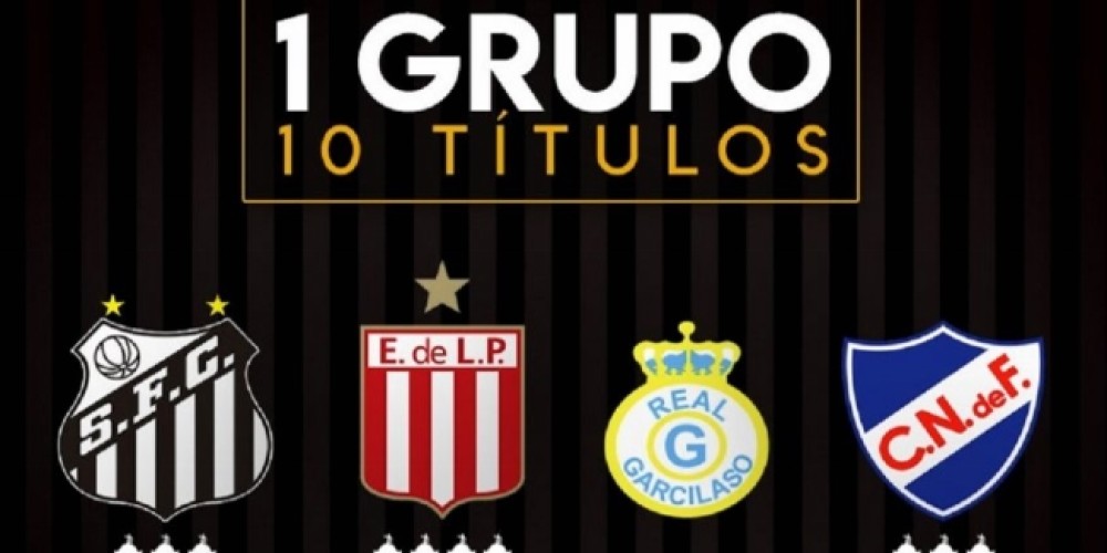 Conformados los grupos de Libertadores ¿Cuántas copas tiene cada uno? ¿Cuál es el de la muerte?