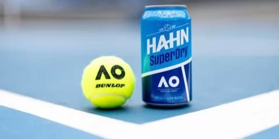 Hahn se convierte en la cerveza oficial del Australian Open