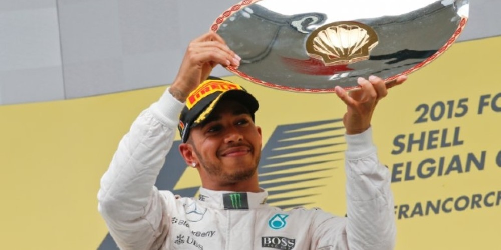 Hamilton gan&oacute; en Spa Francorchamps y estir&oacute; la ventaja de Mercedes