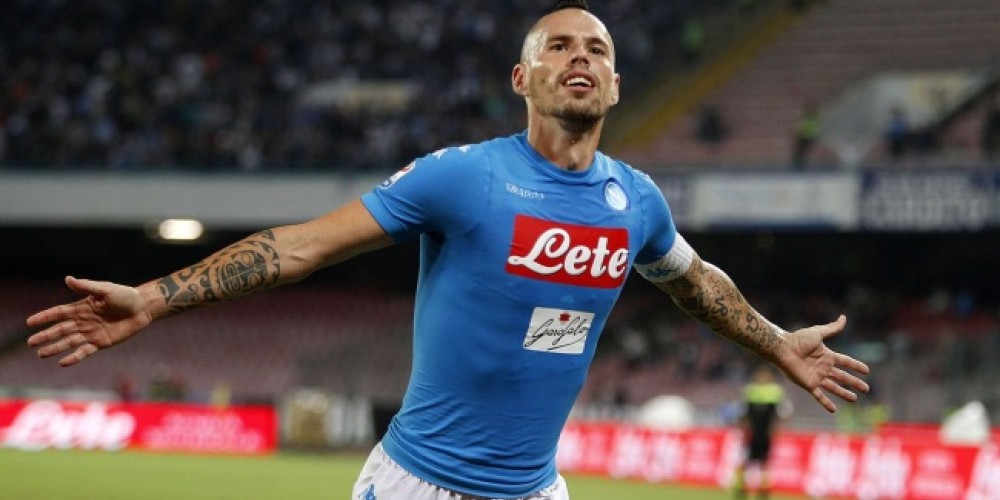 Marek Hamsik: el futbolista que tatúa en su tiempo libre