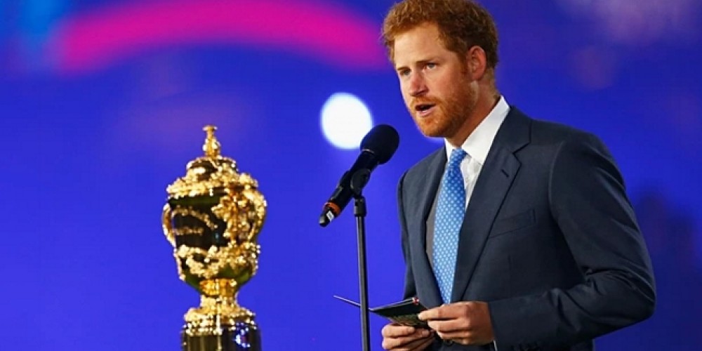 El Príncipe Harry entregará el trofeo al campeón del mundo de rugby