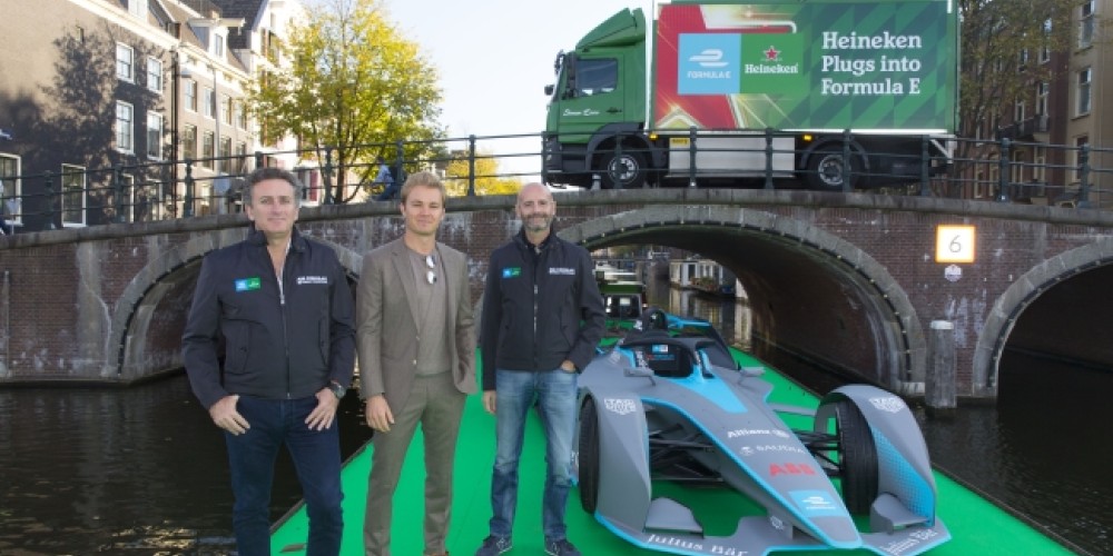 Heineken mantiene su compromiso con la F&oacute;rmula E