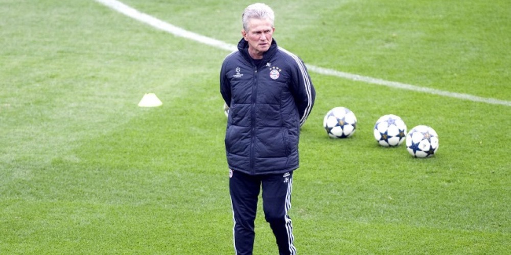 Heynckes confes&oacute; haberse dormido en parte del partido del Bayern M&uacute;nich	