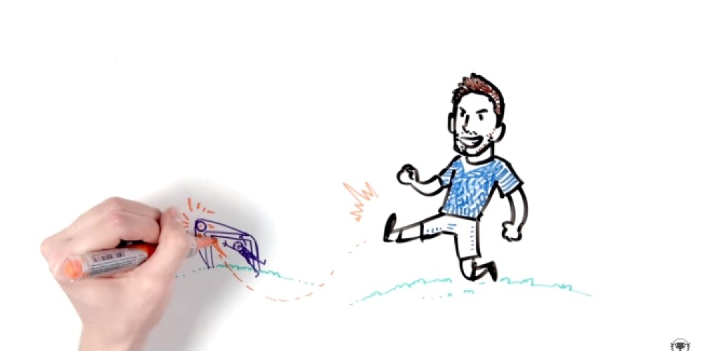 Previo a la final, un cortometraje animado cont&oacute; la vida de Higua&iacute;n 