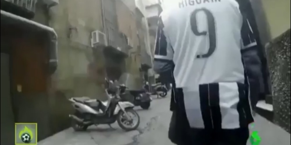 Un programa español provocó a los hinchas en Napoles con Higuaín