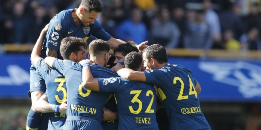 La particular ubicación desde donde un hincha de Boca vio a su equipo