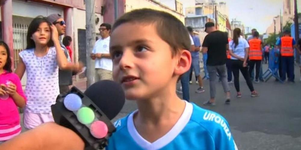 La ins&oacute;lita historia del ni&ntilde;o que es hincha de Belgrano y Talleres