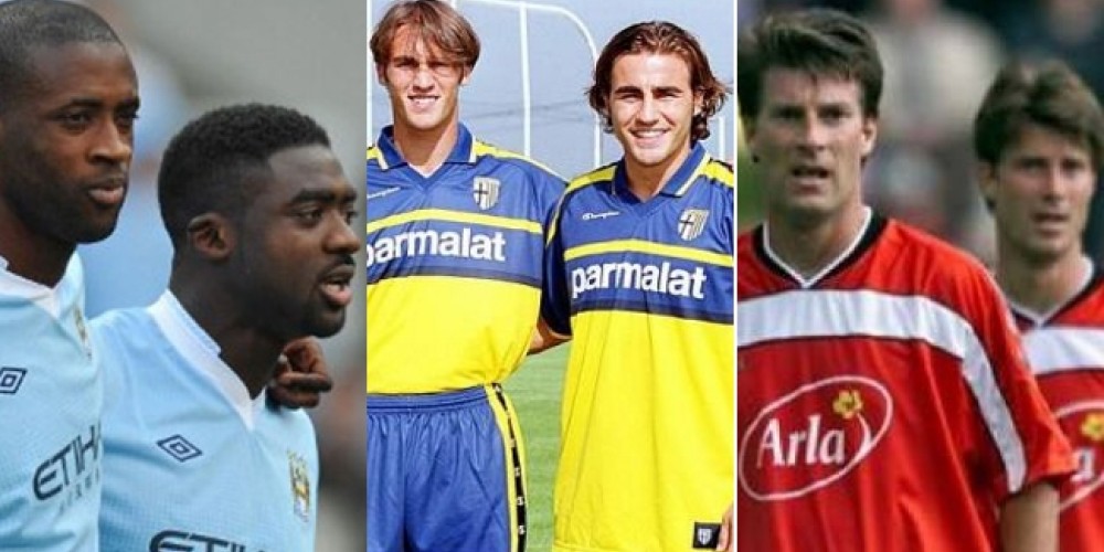 Las 10 parejas de hermanos que más partidos jugaron con su selección nacional