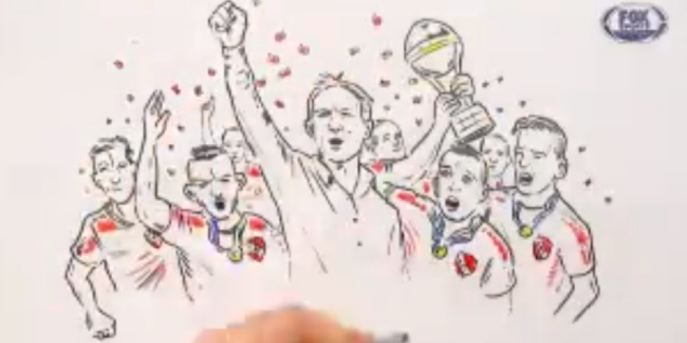 Dibuje Maestro: la vida de Ariel Holan en dibujos por FOX Sports