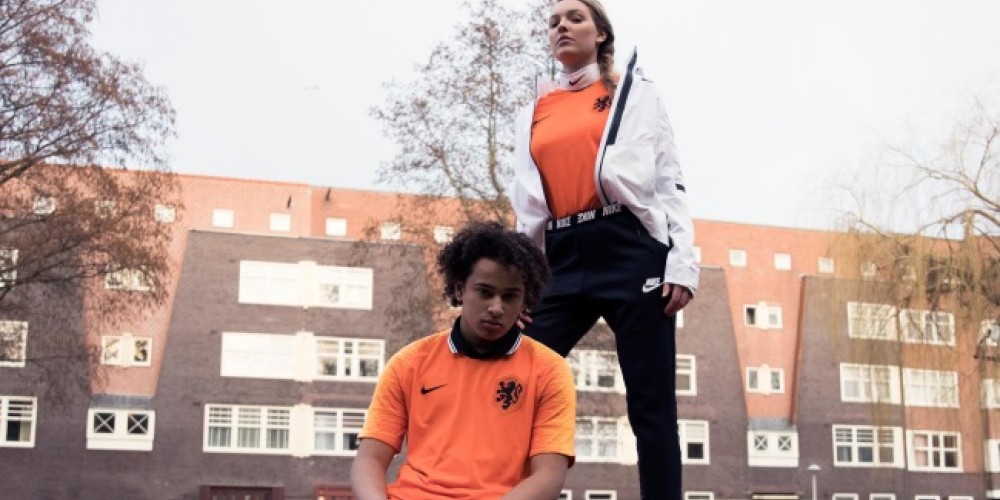 Holanda presentó su nueva camiseta para el 2018