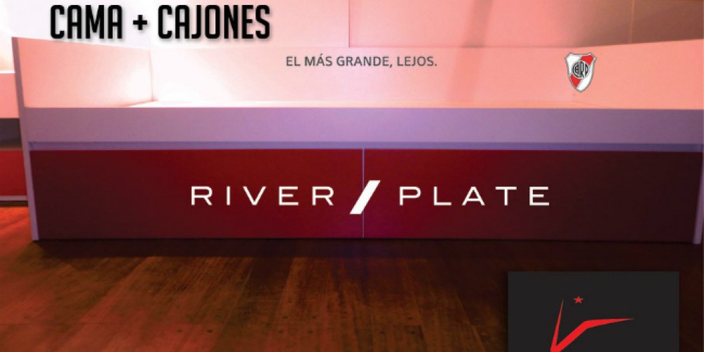 River Plate lanza su línea de muebles