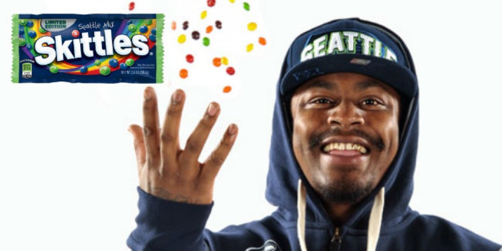 ​Skittles lanza una edici&oacute;n especial de los Seattle Seahawks