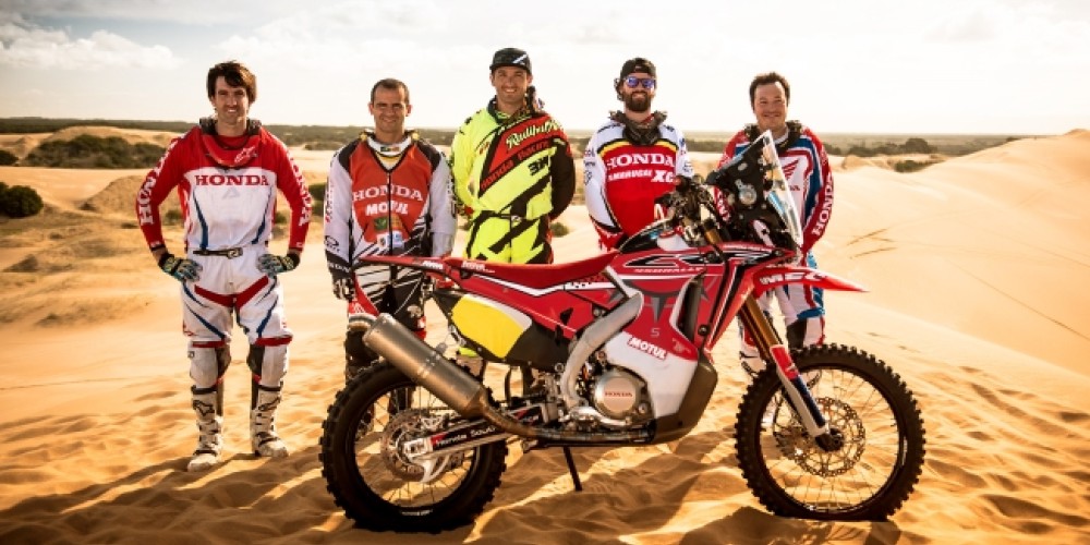 El &quot;Honda South America Rally Team&quot; se prepara para el Dakar 2015