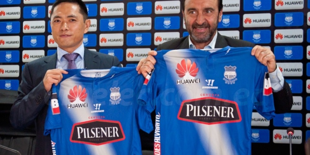 Huawei es nuevo patrocinador del Emelec