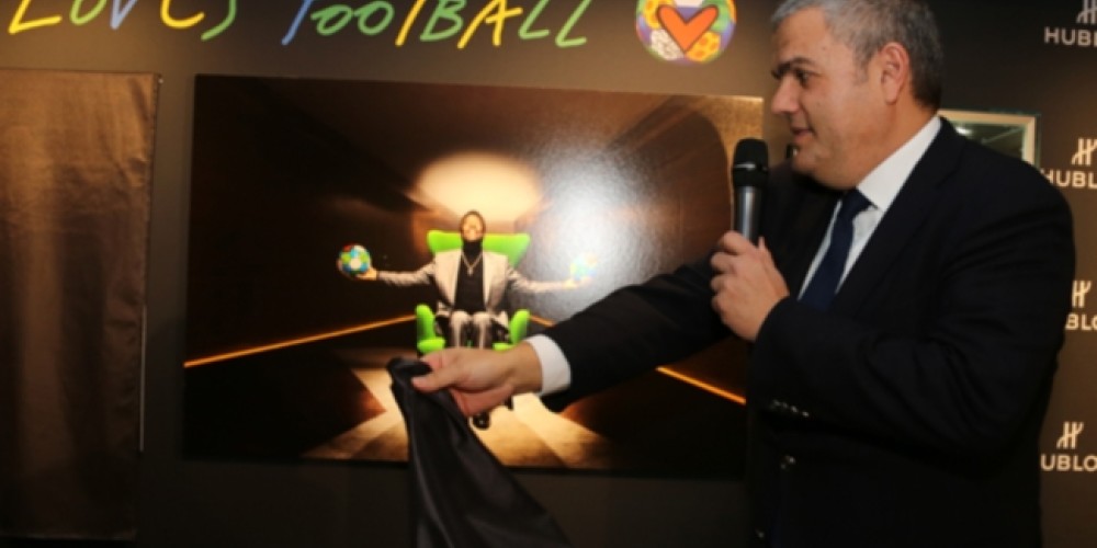 Hublot lanz&oacute; su nueva campa&ntilde;a con grandes estrellas del f&uacute;tbol
