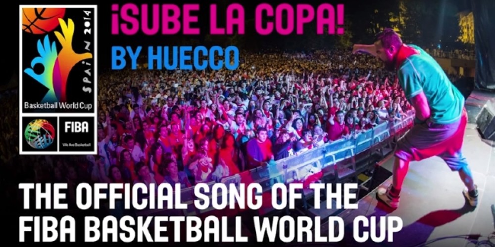 “Sube la Copa”, la canción oficial del Mundial de Básquet España 2014