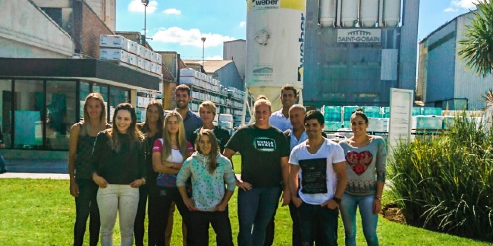 El Ladies Power junto a la Huella Weber