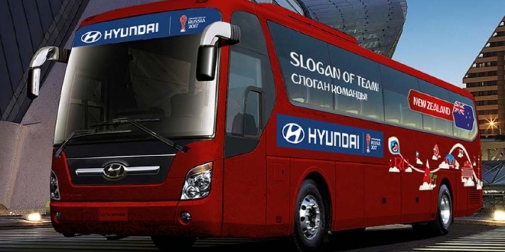 Hyundai abre el concurso para escoger el eslogan de los buses 
