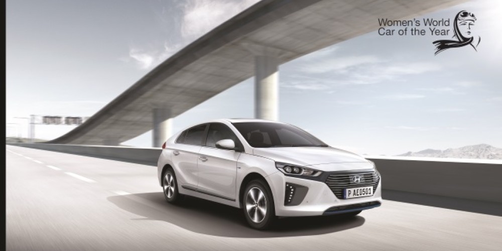 El Hyundai Ioniq fue elegido como el auto preferido de las mujeres