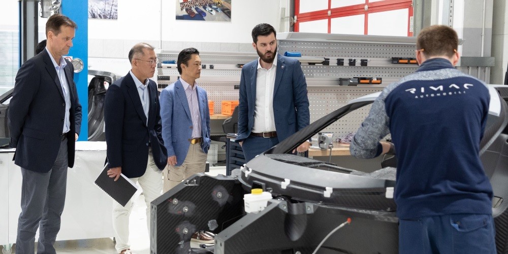 Hyundai se asocia con Rimac para desarrollar el&eacute;ctricos de alto rendimiento