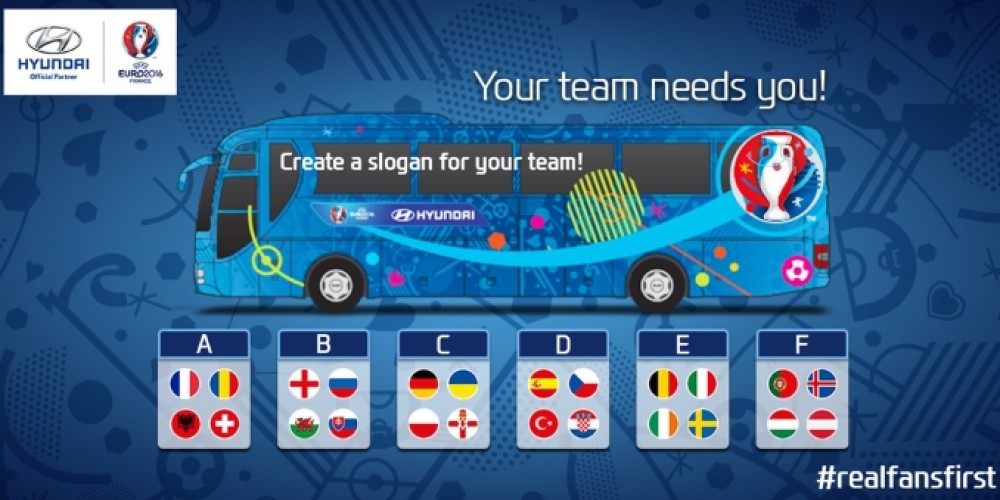 Ya se conocen todos los slogans de las selecciones para la EURO2016