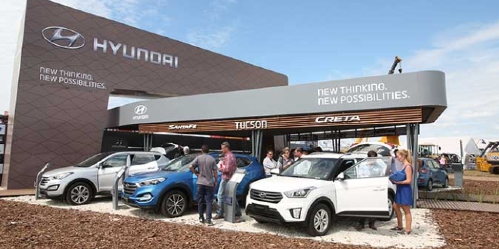 Hyundai presentó novedades en Expoagro