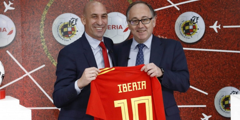 La Federación española de Fútbol sumó a Iberia como “aerolínea oficial”